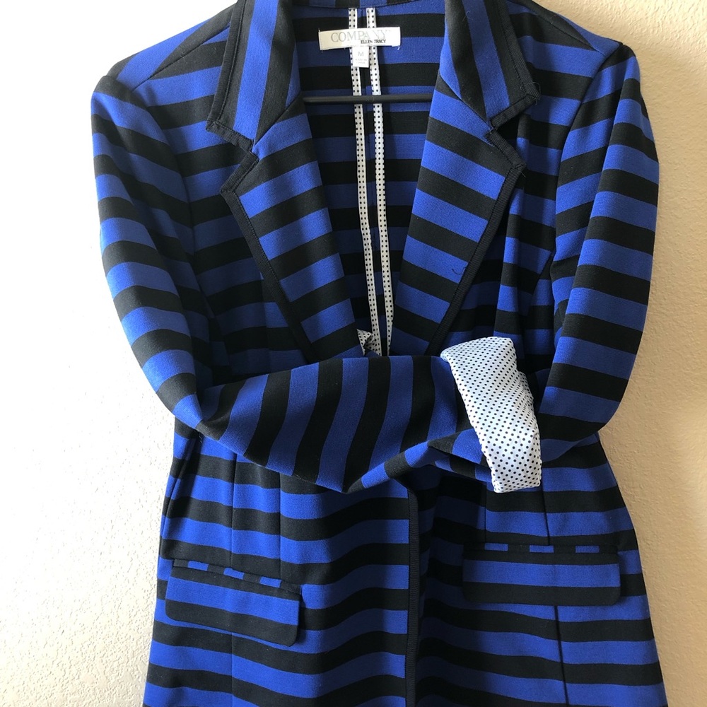 Striped blazer
